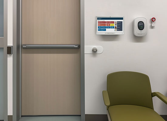 Medical Device Computer for Patient Room Door Display