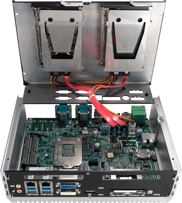 A look inside the iPC R1 Rugged Industrial PC
